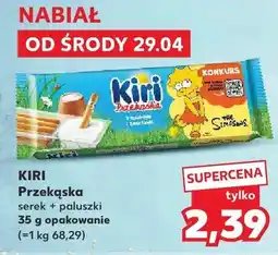 Kaufland Przekąska serek paluszki Kiri oferta