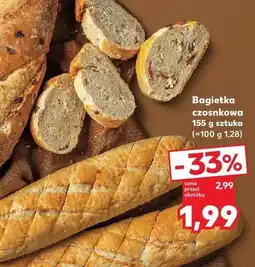 Kaufland Bagietka czosnkowa oferta