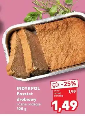 Kaufland Pasztet drobiowy Indykpol oferta