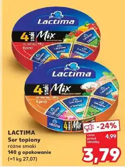 Kaufland Ser topiony Mix Lactima oferta
