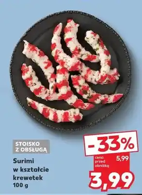 Kaufland Surimi w kształcie krewetek oferta
