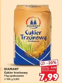 Kaufland Cukier trzcinowy nierafinowany Diamant oferta