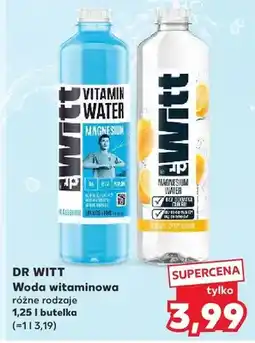 Kaufland Woda witaminowa Dr Witt oferta