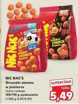 Kaufland Orzeszki ziemne w panierce Nic Nac's oferta