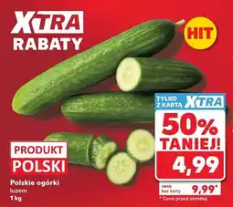 Kaufland Ogórki luzem polskie oferta