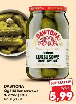Kaufland Ogórki konserwowe Dawtona oferta