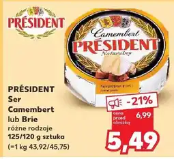 Kaufland Ser Brie Président oferta