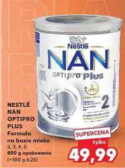 Kaufland Nestlé NAN Optipro Plus Formuła na bazie mleka 2 oferta