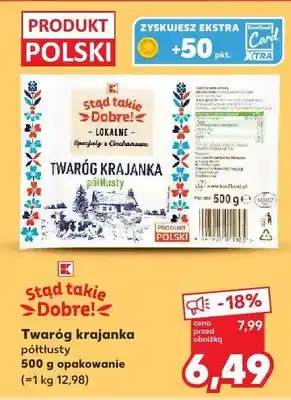 Twaróg krajanka półtłusty Stąd takie Dobre