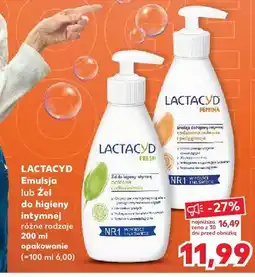 Kaufland Żel do higieny intymnej Lactacyd Femina oferta