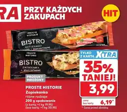 Kaufland Zapiekanka Bistro Proste Historie oferta