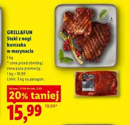 Lidl Noga z kurczaka Grill&Fun oferta