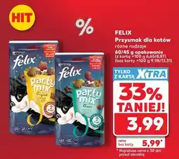 Kaufland Przysmak dla kotów Felix Party Mix oferta