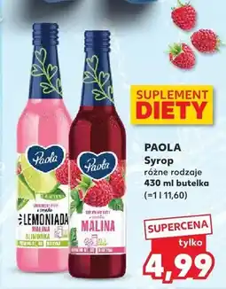 Kaufland Syrop Paola Malina oferta
