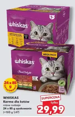 Kaufland Karma dla kotów Whiskas Pure Delight oferta