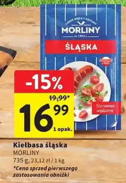 Intermarche Kiełbasa śląska Morliny oferta