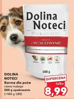 Kaufland Karma dla psów Dolina Noteci Premium w wołowinie oferta