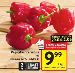 Intermarche Papryka czerwona oferta