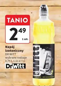Intermarche Napój izotoniczny Dr Witt oferta