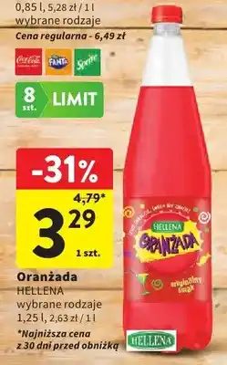 Intermarche Oranżada Hellena oferta
