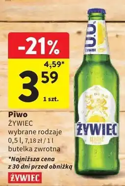 Intermarche Piwo Żywiec oferta