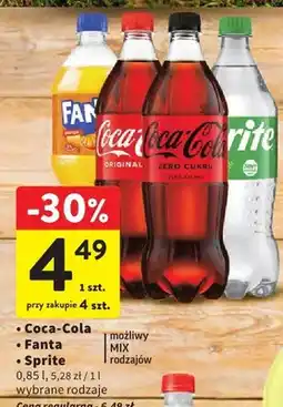 Intermarche Napój gazowany Sprite oferta