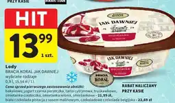 Intermarche Lody Bracia Koral Jak Dawniej wybrane rodzaje oferta