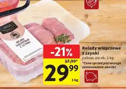 Intermarche Rolady wieprzowe z szynki Haga oferta