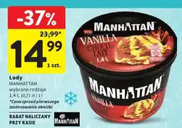 Intermarche Lody Manhattan wybrane rodzaje oferta