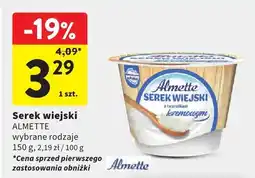 Intermarche Serek wiejski Almette oferta
