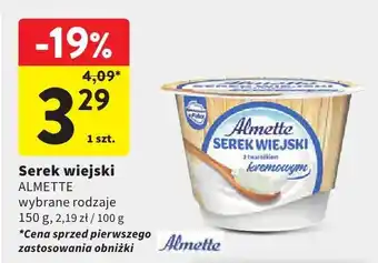 Intermarche Serek wiejski Almette oferta