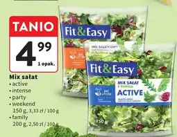 Intermarche Mix sałat Fit&Easy active oferta
