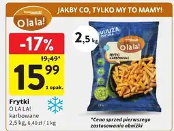 Intermarche Frytki O la la! karbowane oferta