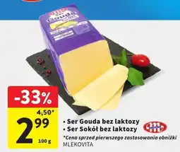 Intermarche Ser Sokół bez laktozy Mlekovita oferta