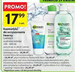 Intermarche Kosmetyki do oczyszczania twarzy Garnier oferta