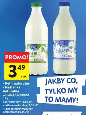 Intermarche Maślanka naturalna Z Mlecznej Drogi oferta