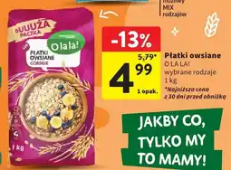 Intermarche Płatki owsiane O La La! wybrane rodzaje oferta