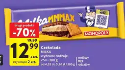 Intermarche Czekolada Milka MilkaMMMAX wybrane rodzaje oferta