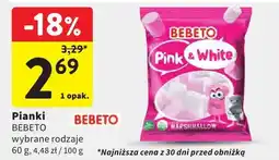 Intermarche Pianki Bebeto Pink & White wybrane rodzaje oferta
