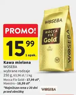 Intermarche Kawa mielona Woseba Mocca Fix Gold oferta