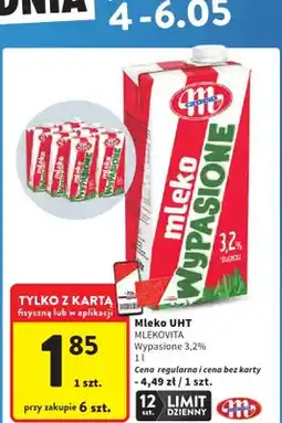 Intermarche Mleko UHT Mlekovita Wypasione 3,2% oferta