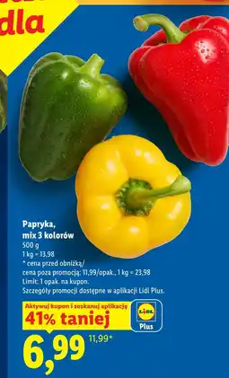 Lidl Papryka Plus-Plus oferta