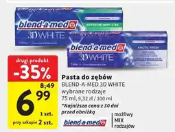 Intermarche Pasta do zębów Blend-a-med 3D White oferta