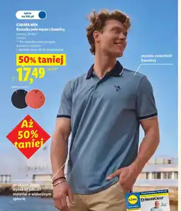 Lidl Koszulka polo męska Esmara oferta