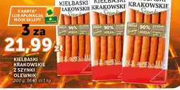 ABC Kiełbaski krakowskie z szynki Olewnik oferta
