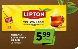 ABC Herbata ekspresowa Lipton Yellow Label oferta