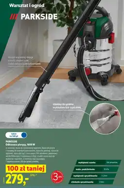 Lidl Odkurzacz Parkside oferta