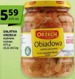 ABC Sałatka warzywna Orzech Obiadowa oferta