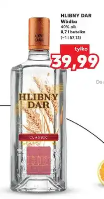 Kaufland Wódka Hlibny Dar Classic 40% alk oferta
