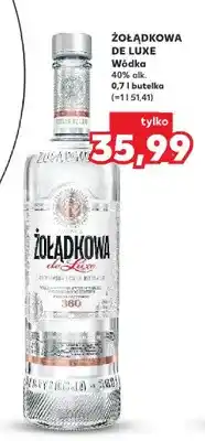 Kaufland Wódka Żołądkowa De Luxe 40% alk oferta